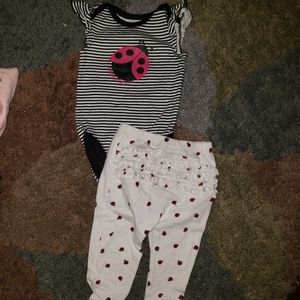 🎉BOGO 50% OFF🎉2 piece lady bug outfit